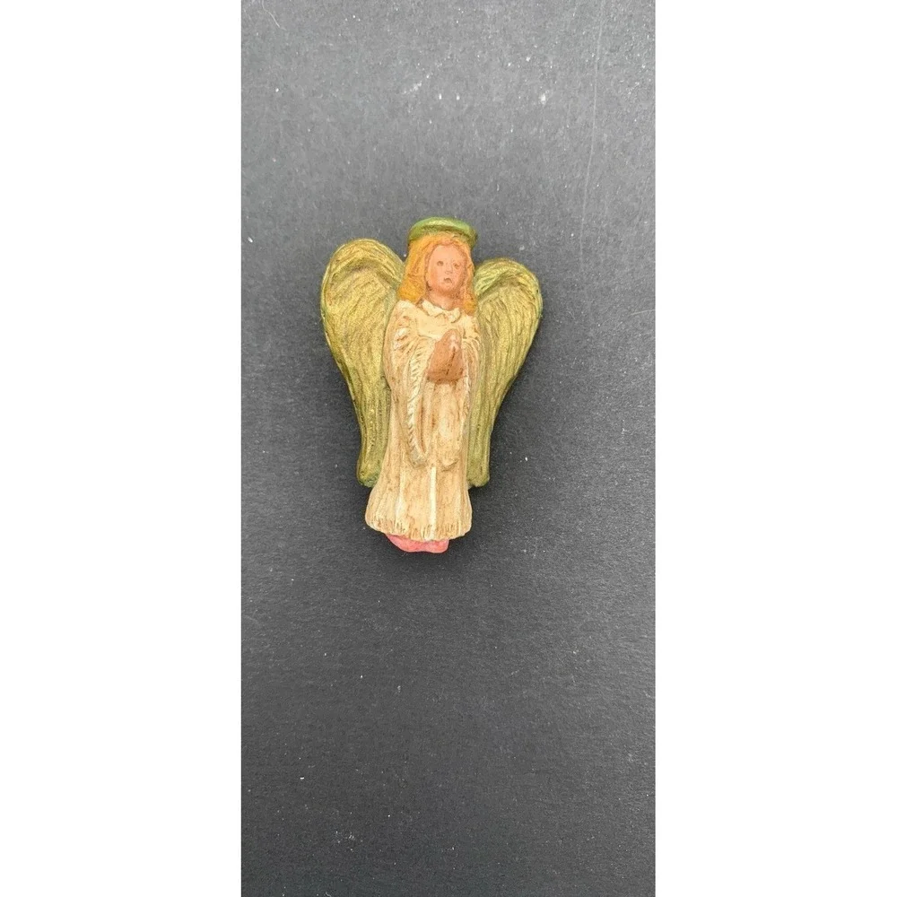 Vintage Janco Studio Praying Angel Brooch Pin 2
